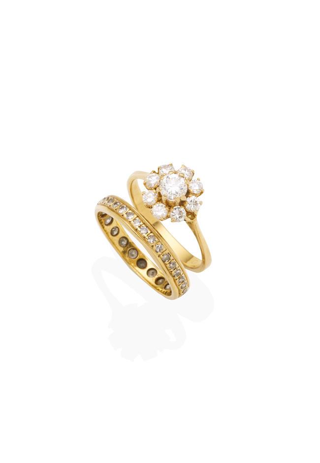 TWO DIAMOND RINGS